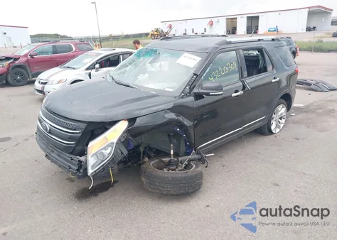 2015 Ford Explorer Limited z USA, uszkodzony, nr VIN 1FM5K8F85FGC39180